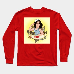 Kate Jackson Pop Long Sleeve T-Shirt